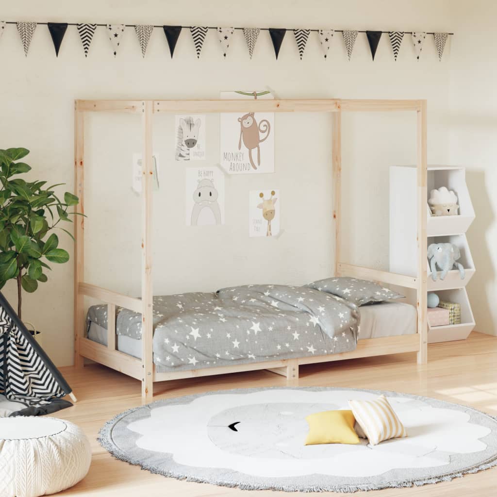 Estructura De Cama Para Niños Madera De Pino