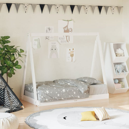 Estructura De Cama Para Niños Madera De Pino