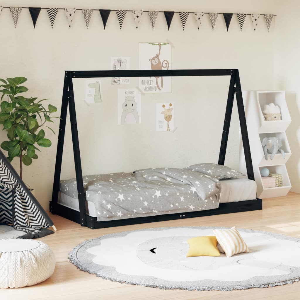 Estructura De Cama Para Niños Madera De Pino