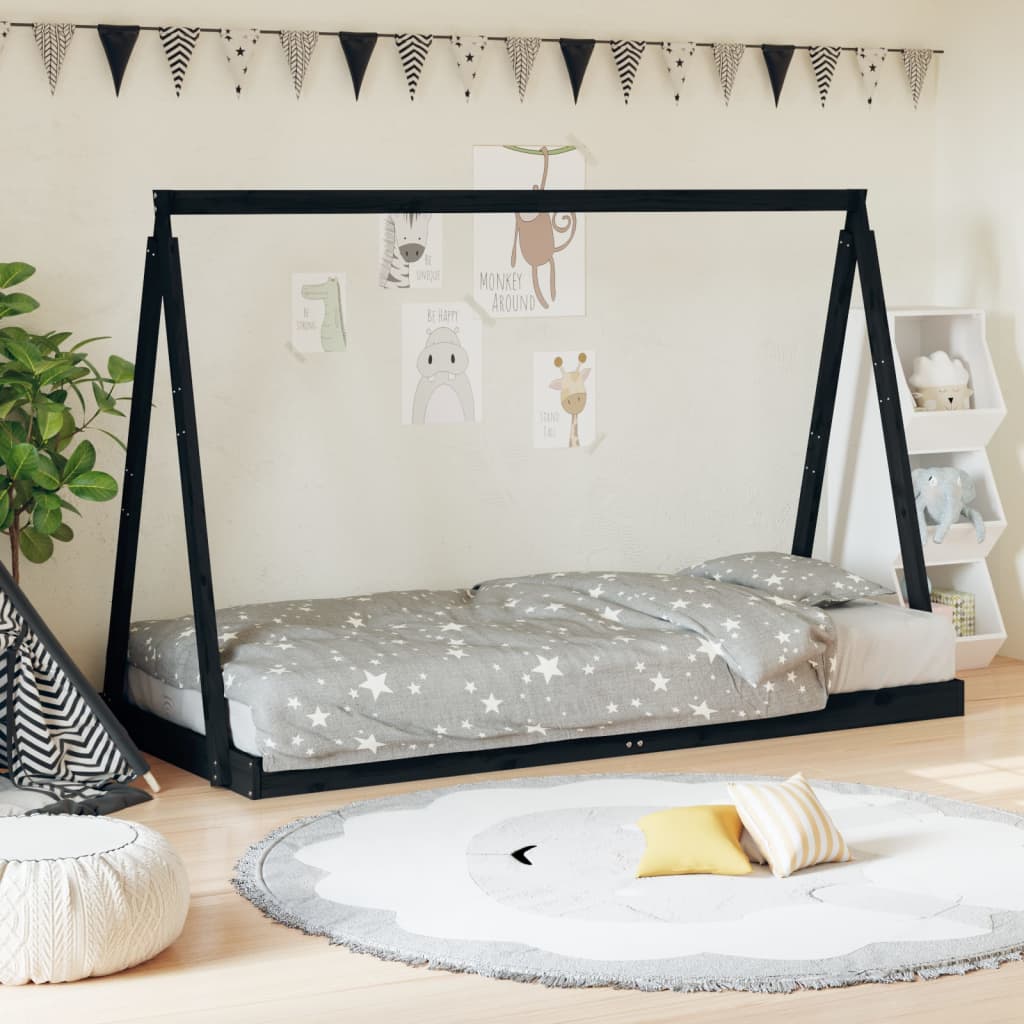 Estructura De Cama Para Niños Madera De Pino