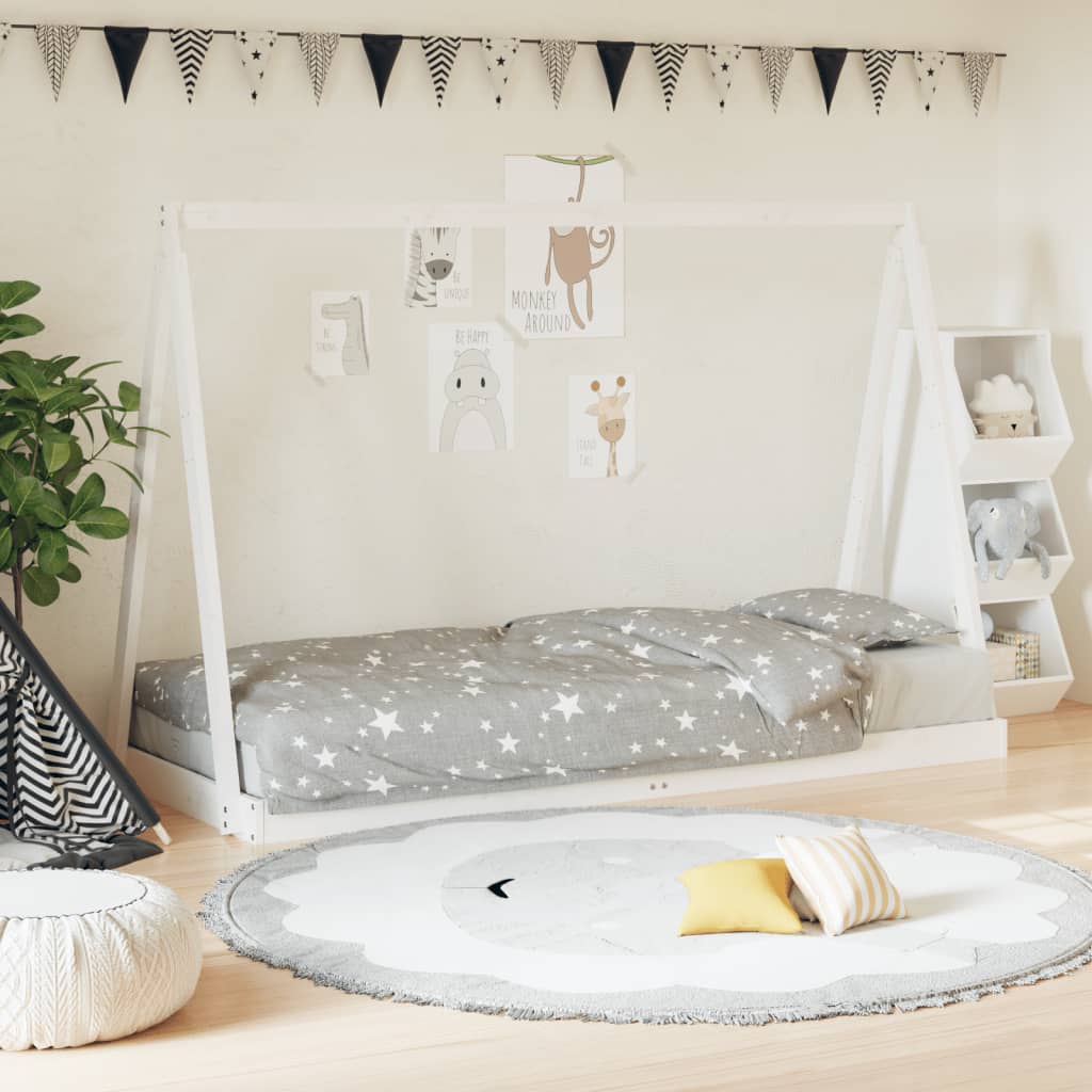 Estructura De Cama Para Niños Madera De Pino