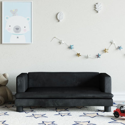 Sofá Para Niños De Terciopelo