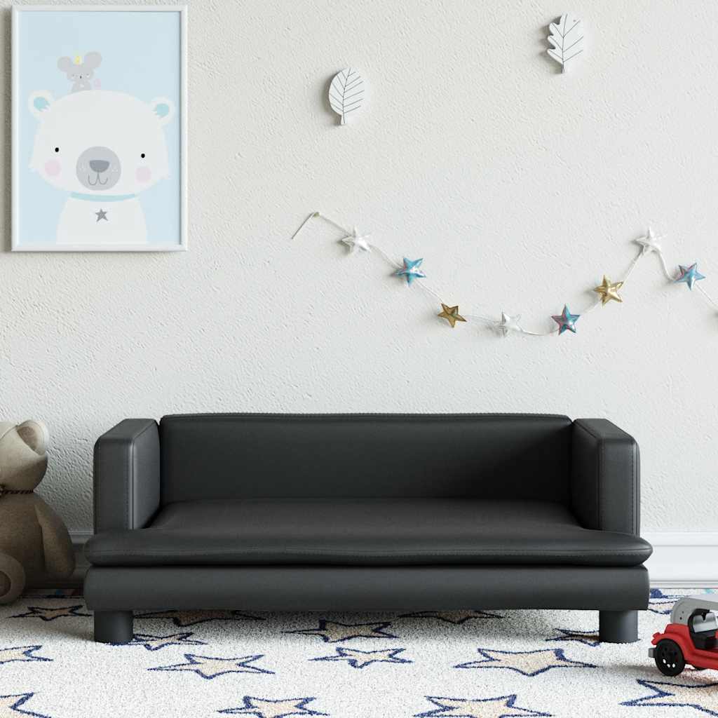 Sofá Para Niños De Cuero Sintético
