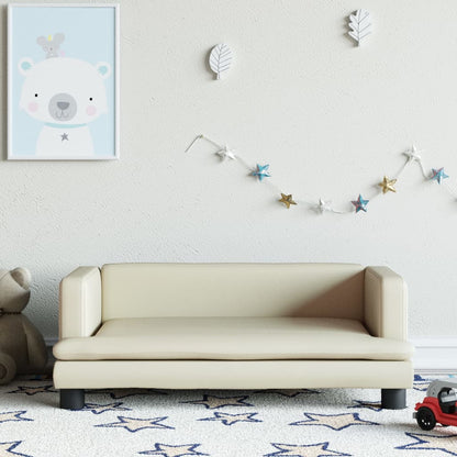 Sofá Para Niños De Cuero Sintético