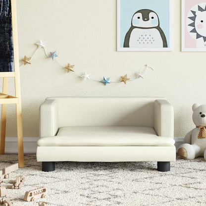 Sofá Para Niños De Cuero Sintético