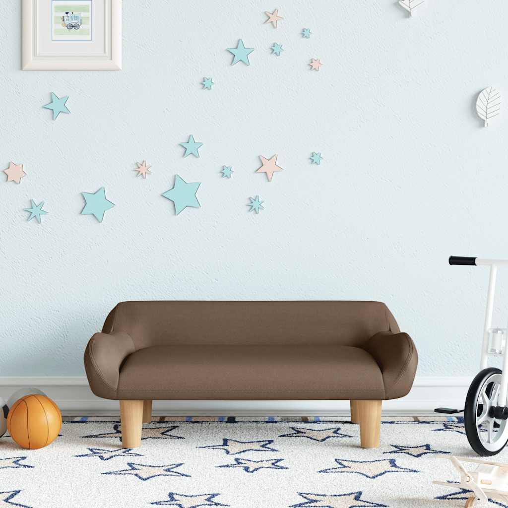 Sofá Para Niños De Tela 70X40X24 Cm
