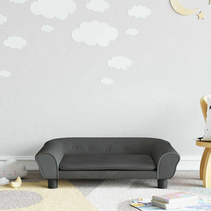 Sofá Para Niños De Terciopelo