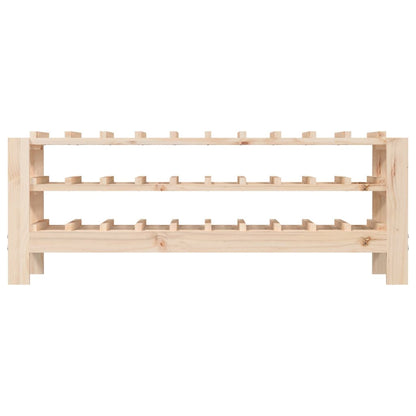 Botellero Madera Maciza De Pino 109,5X30X42 Cm