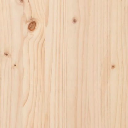 Botellero Madera Maciza De Pino 109,5X30X42 Cm