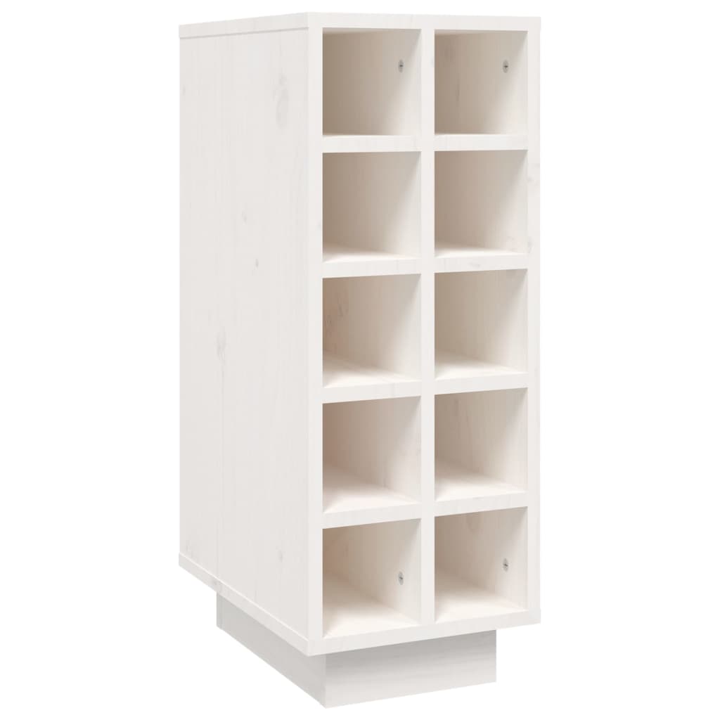 Botellero Madera Maciza De Pino 23X34X61 Cm