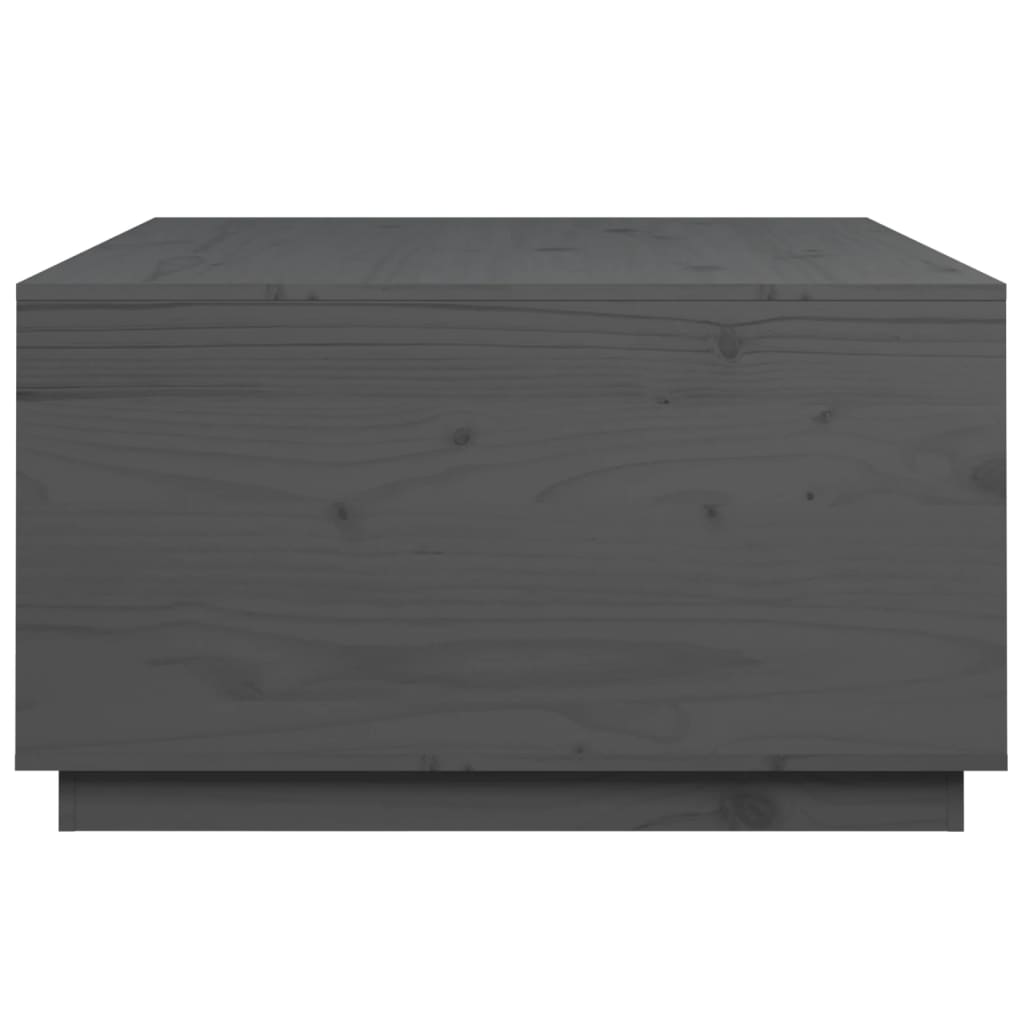 Mesa De Centro De Madera Maciza De Pino 80X80X45 Cm