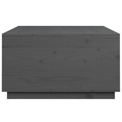 Mesa De Centro De Madera Maciza De Pino 80X80X45 Cm