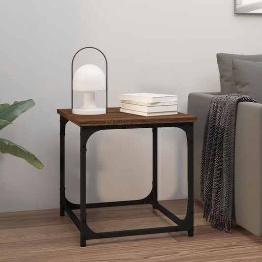 Mesa Auxiliar De Madera Contrachapada 40X40X40 Cm