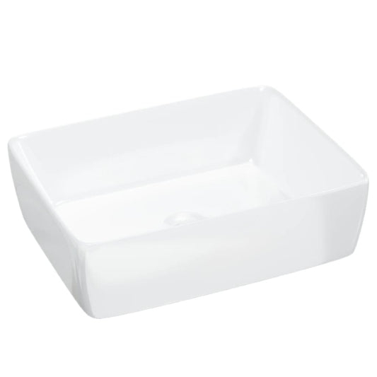 Lavabo Rectangular De Cerámica