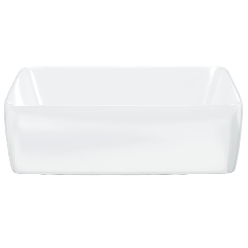 Lavabo Rectangular De Cerámica