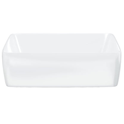 Lavabo Rectangular De Cerámica