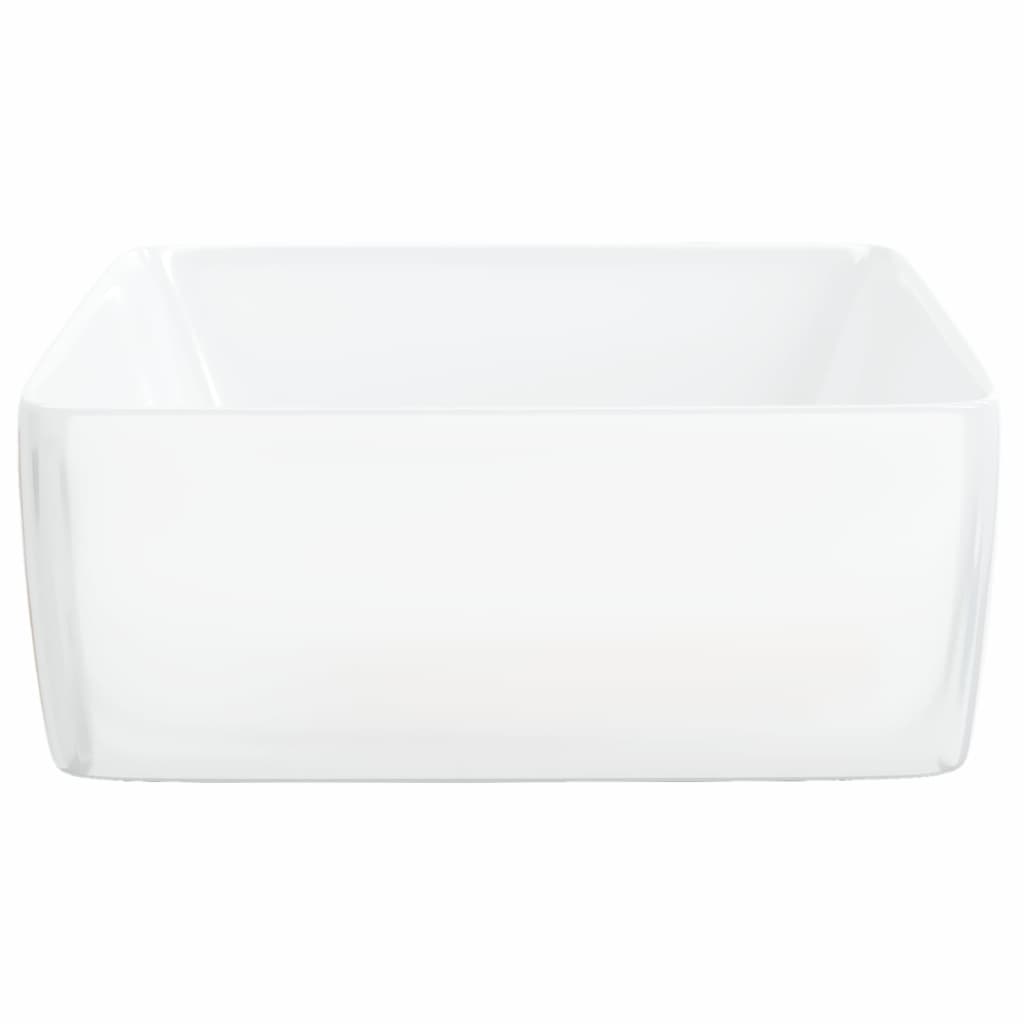 Lavabo Rectangular De Cerámica