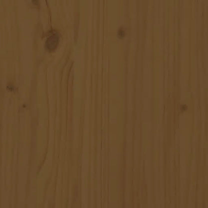 Mesa De Centro Madera Maciza De Pino 90X49X40,5 Cm