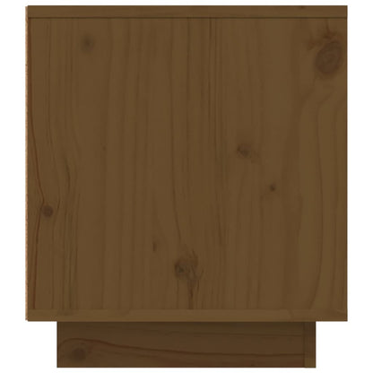 Mueble De Tv Madera Maciza De Pino 110X35X40,5 Cm