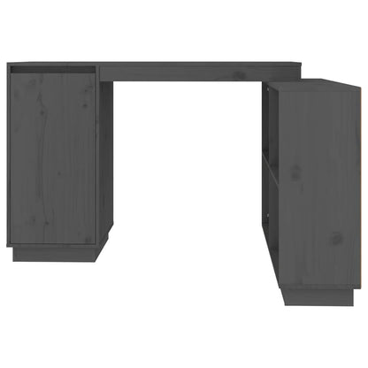Escritorio De Madera Maciza De Pino 110X50X75 Cm