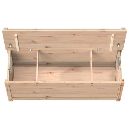 Banco De Madera Maciza De Pino 110X41X76,5 Cm