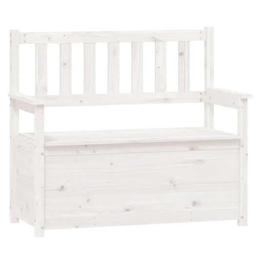 Banco De Madera Maciza De Pino 112,5X51,5X96,5 Cm