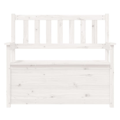 Banco De Madera Maciza De Pino 112,5X51,5X96,5 Cm