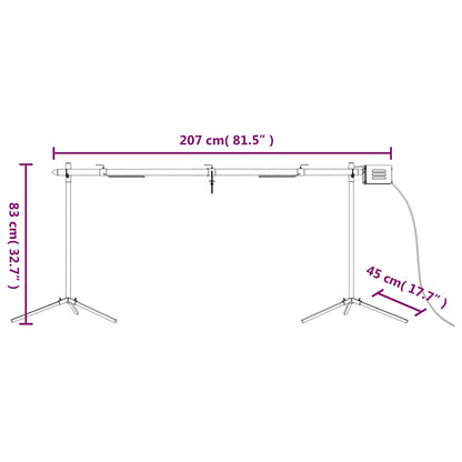 Juego De Barbacoa Automática Y Bandeja Acero Inoxidable