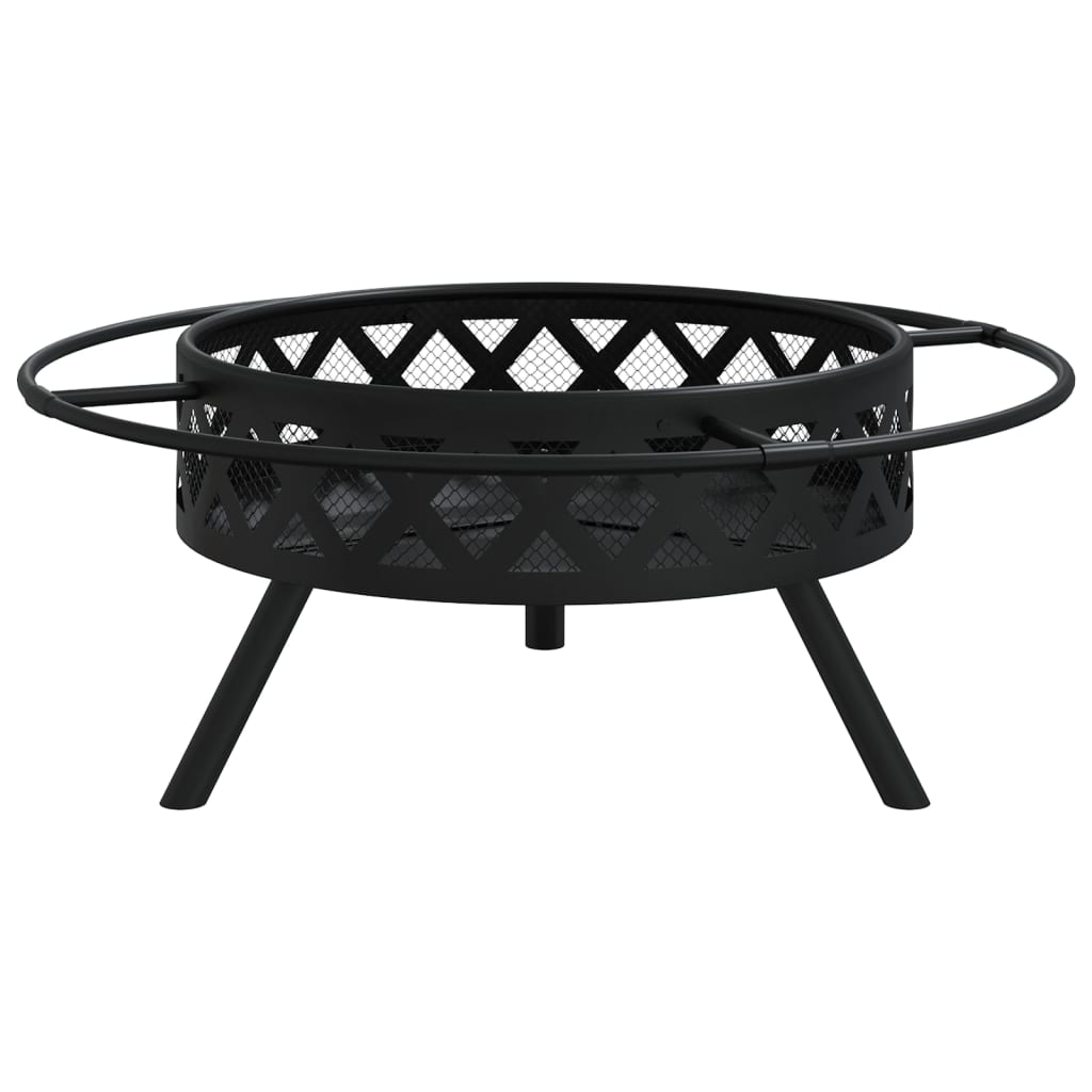 Brasero Con Atizador Acero Xxl 70 Cm