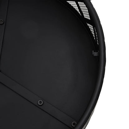 Brasero Con Atizador Acero Xxl 70 Cm
