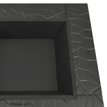 Brasero Con Atizador Acero 79X79X46,5 Cm
