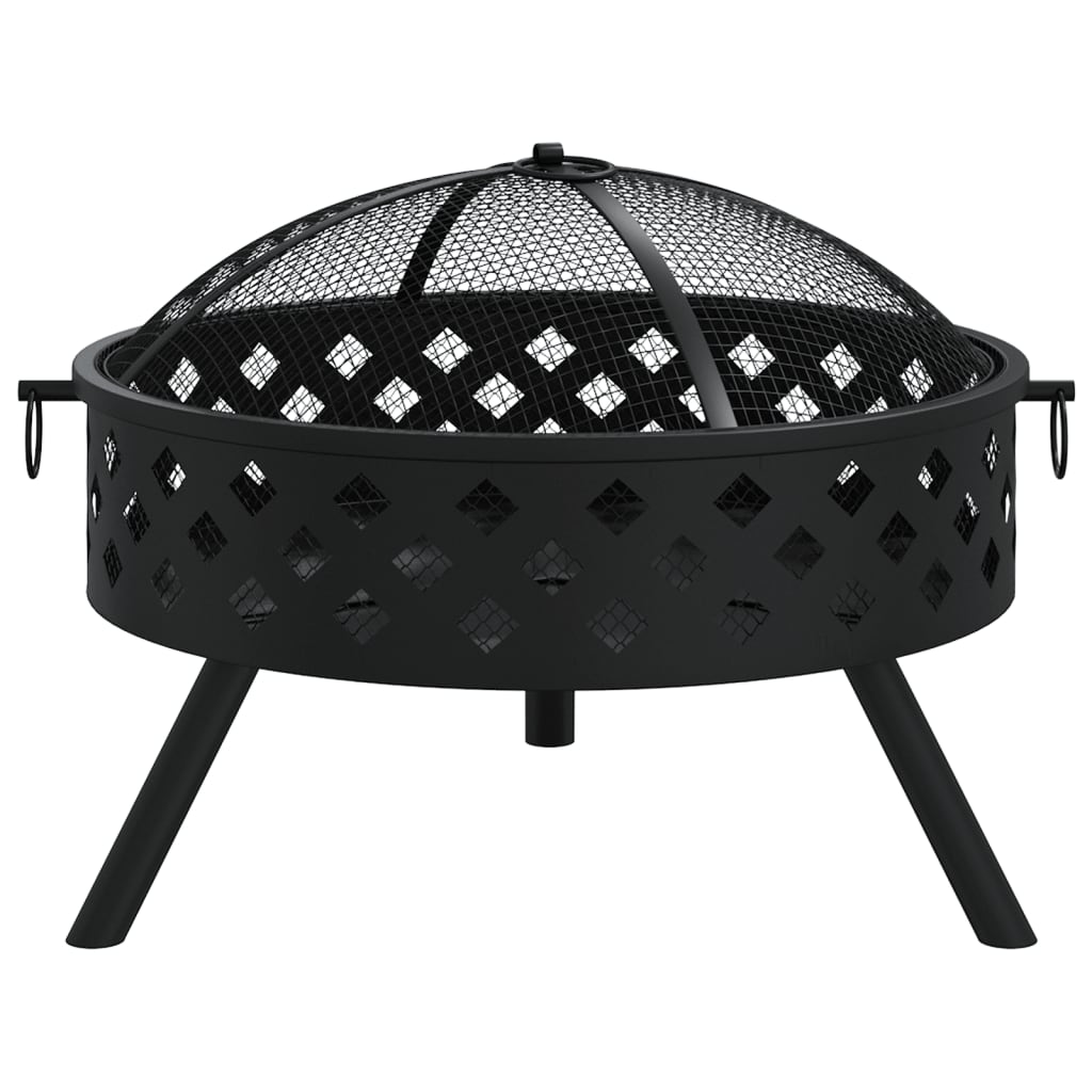 Brasero Con Atizador Acero Xxl 58 Cm