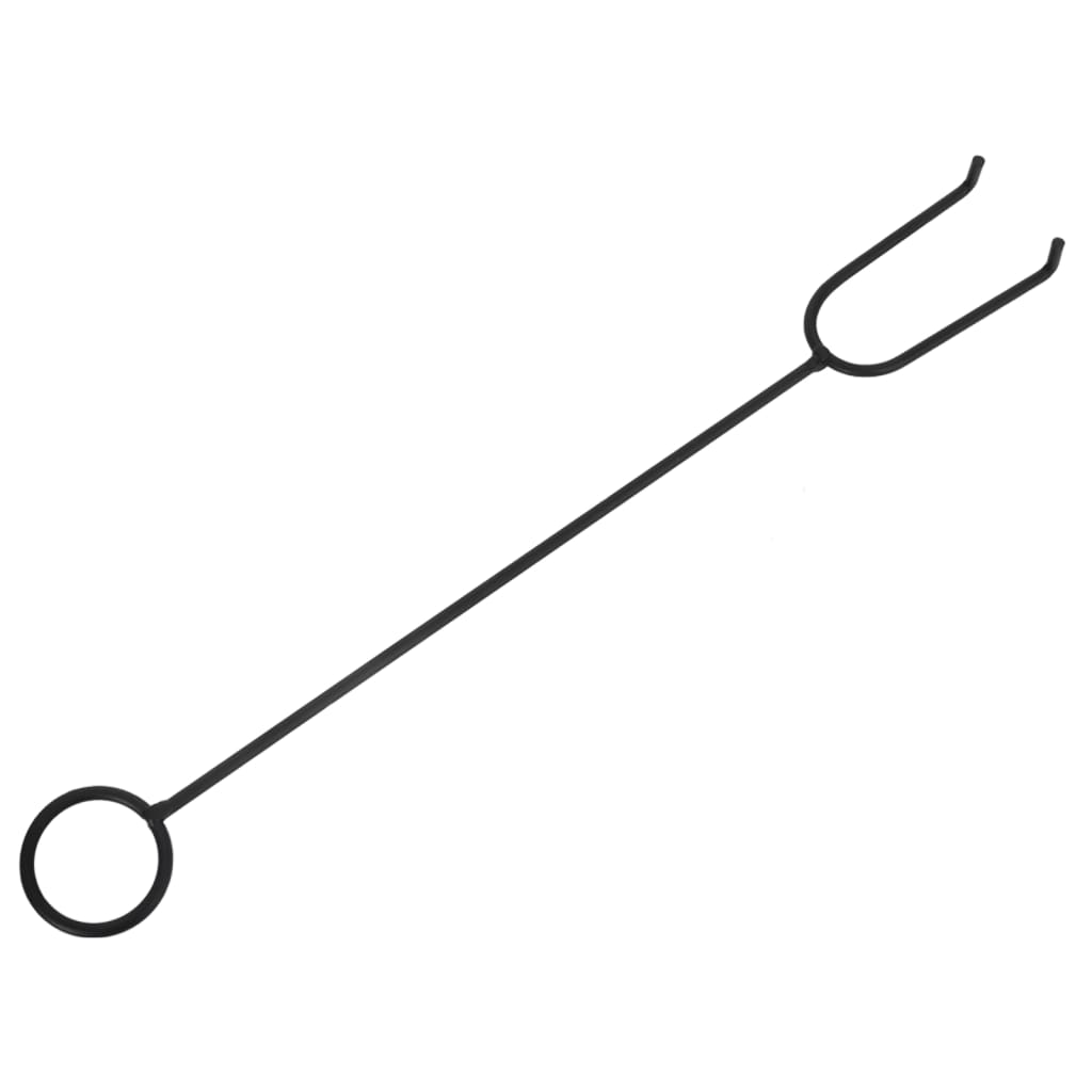 Brasero Con Atizador Acero Xxl 50 Cm