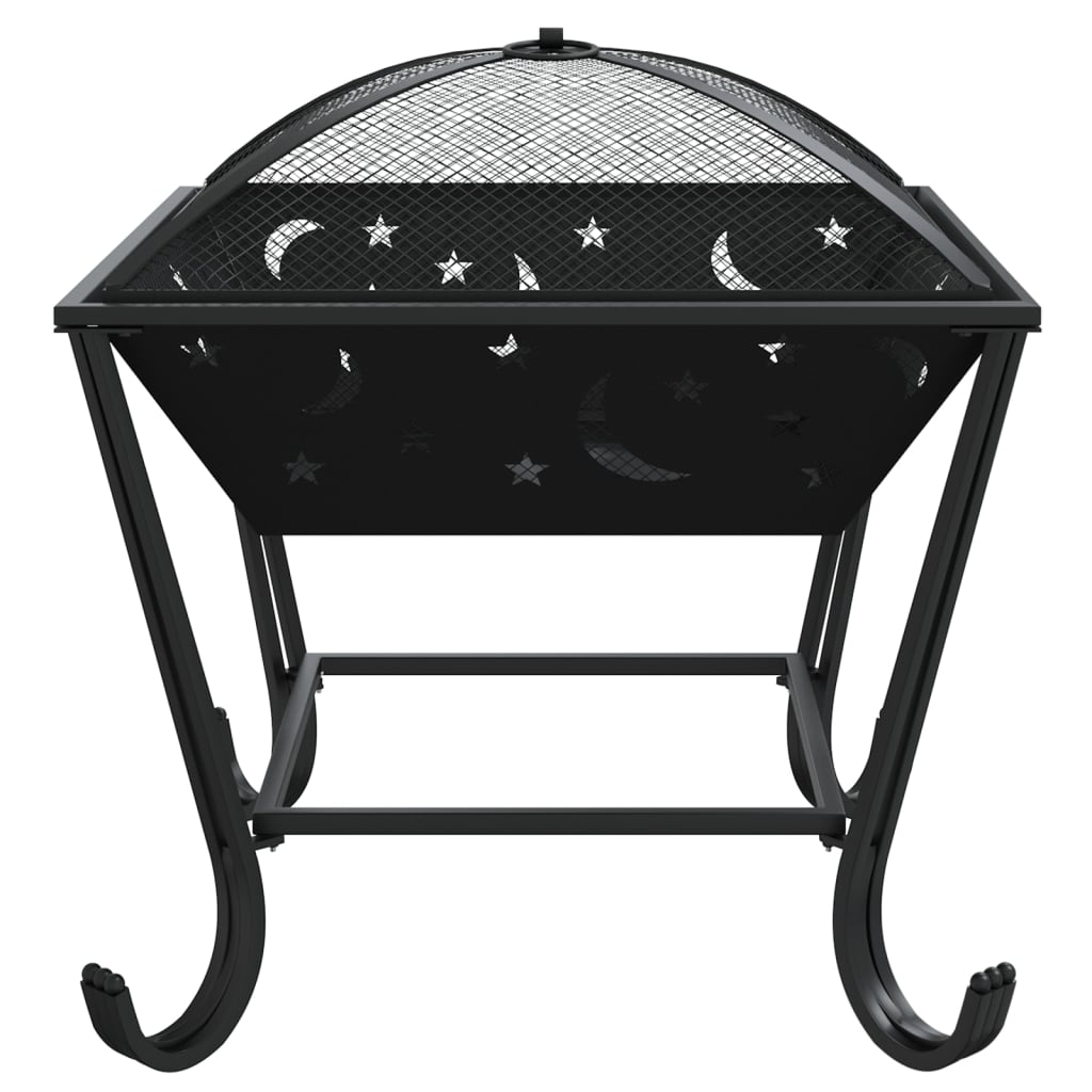 Brasero Con Atizador Acero Xxl 50 Cm