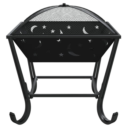 Brasero Con Atizador Acero Xxl 50 Cm