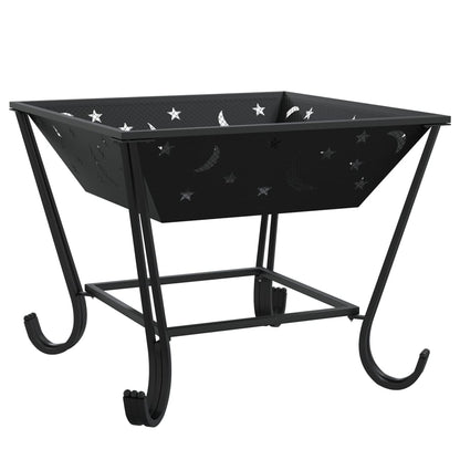 Brasero Con Atizador Acero Xxl 50 Cm