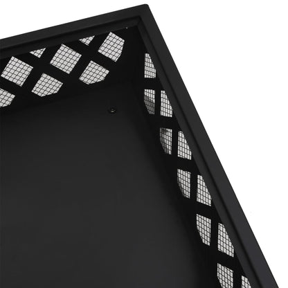 Brasero Con Atizador Acero Xxl 50 Cm