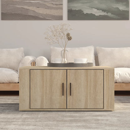 Mesa De Centro Madera Contrachapada 80X50X36 Cm