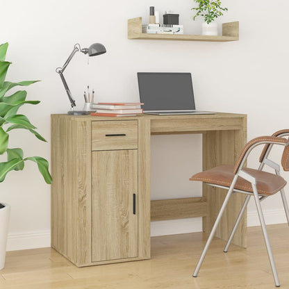 Escritorio De Madera De Ingeniería 100X49X75 Cm