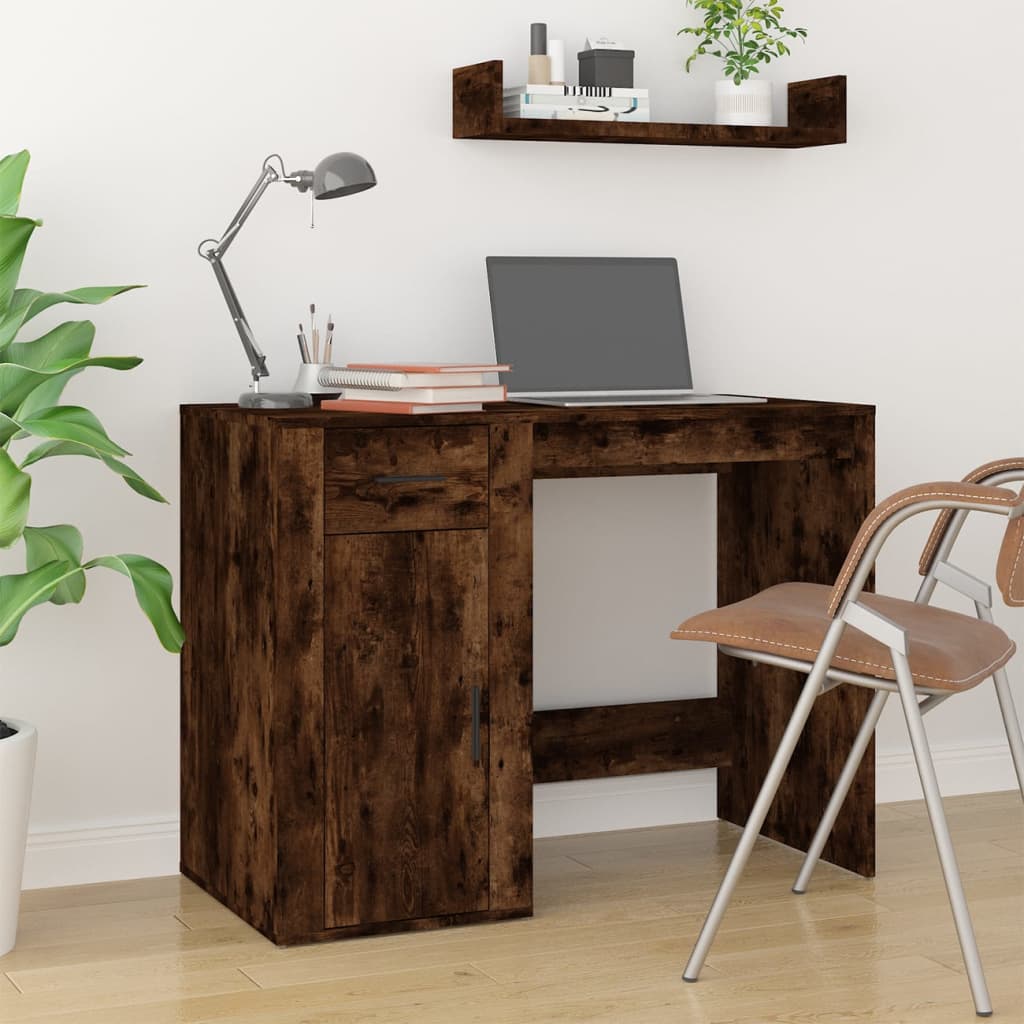 Escritorio De Madera De Ingeniería 100X49X75 Cm