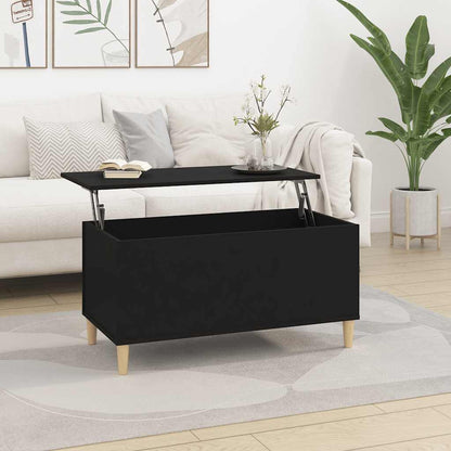 Mesa De Centro Madera Contrachapada Roble Marrón 60X44,5X45 Cm