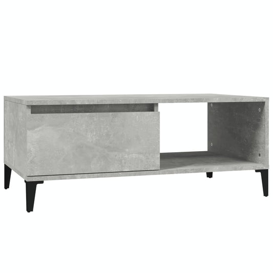 Mesa De Centro Madera Contrachapada 90X50X36,5 Cm