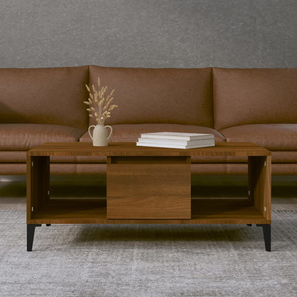 Mesa De Centro Madera Contrachapada 90X50X36,5 Cm