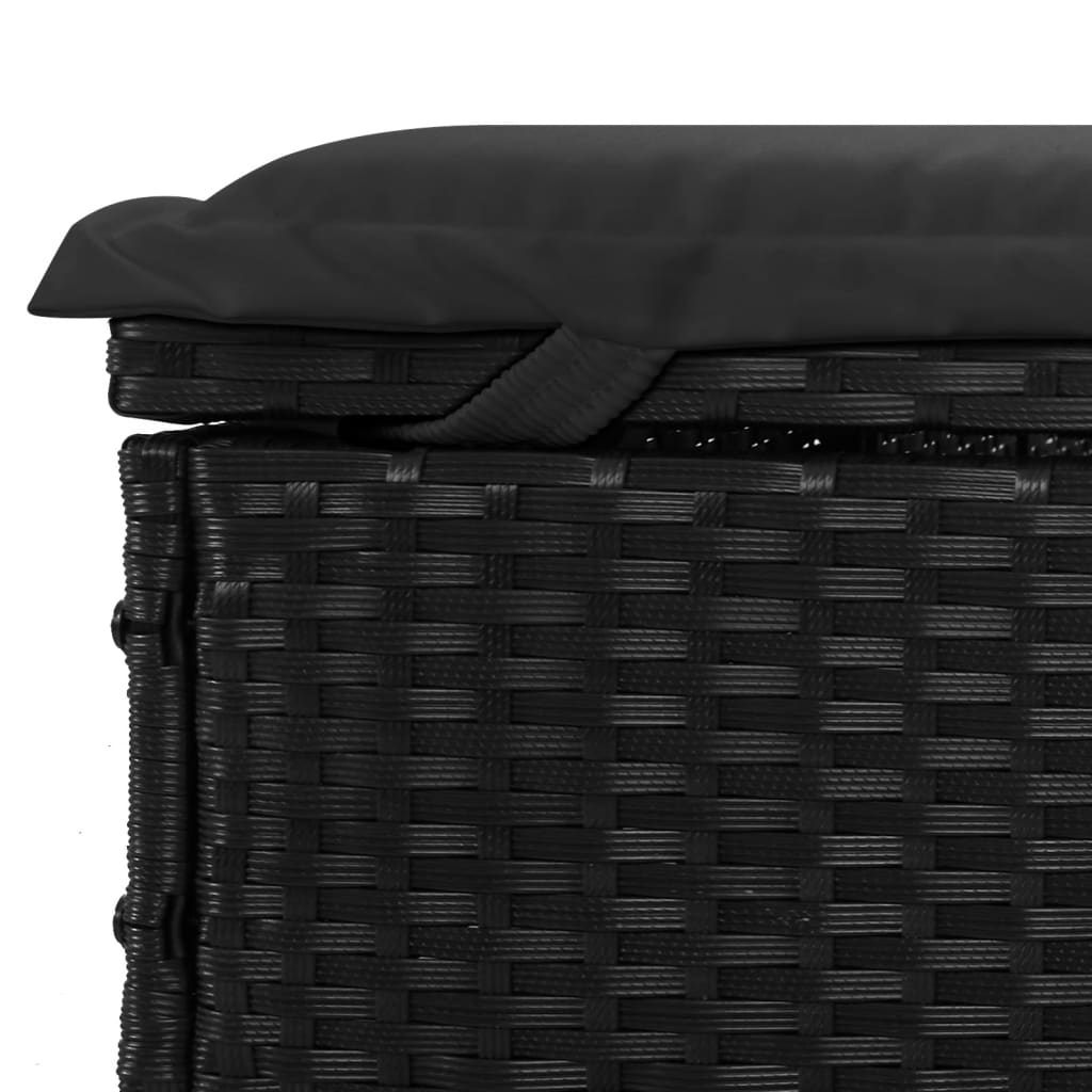 Tumbona Con Toldo Redondo Ratán Sintético 211X57X140 Cm