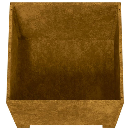 Jardineras Con Patas 2 Uds Acero Corten Oxidado