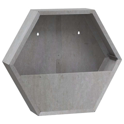 Jardineras De Pared 2 Uds Acero Corten Oxidado