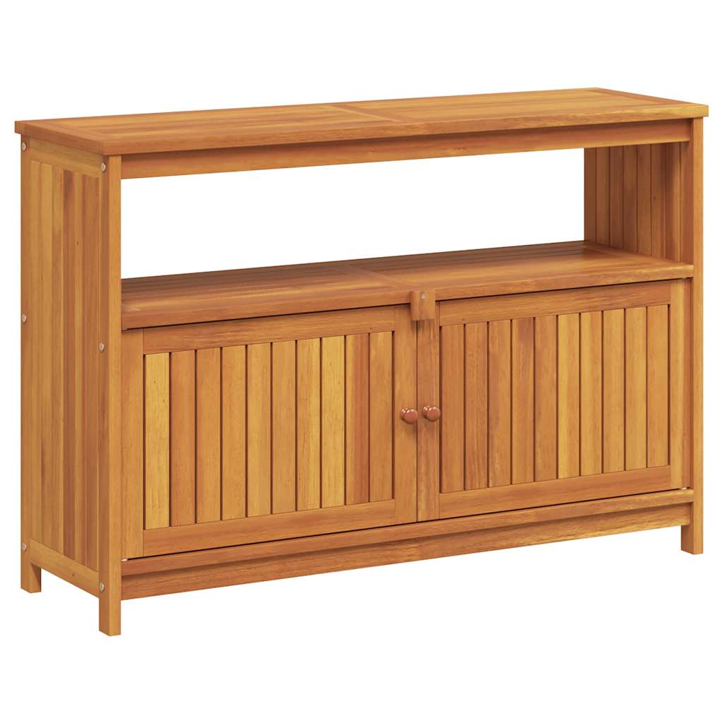 Mesa Consola De Jardín Madera Maciza Acacia