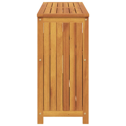 Mesa Consola De Jardín Madera Maciza Acacia