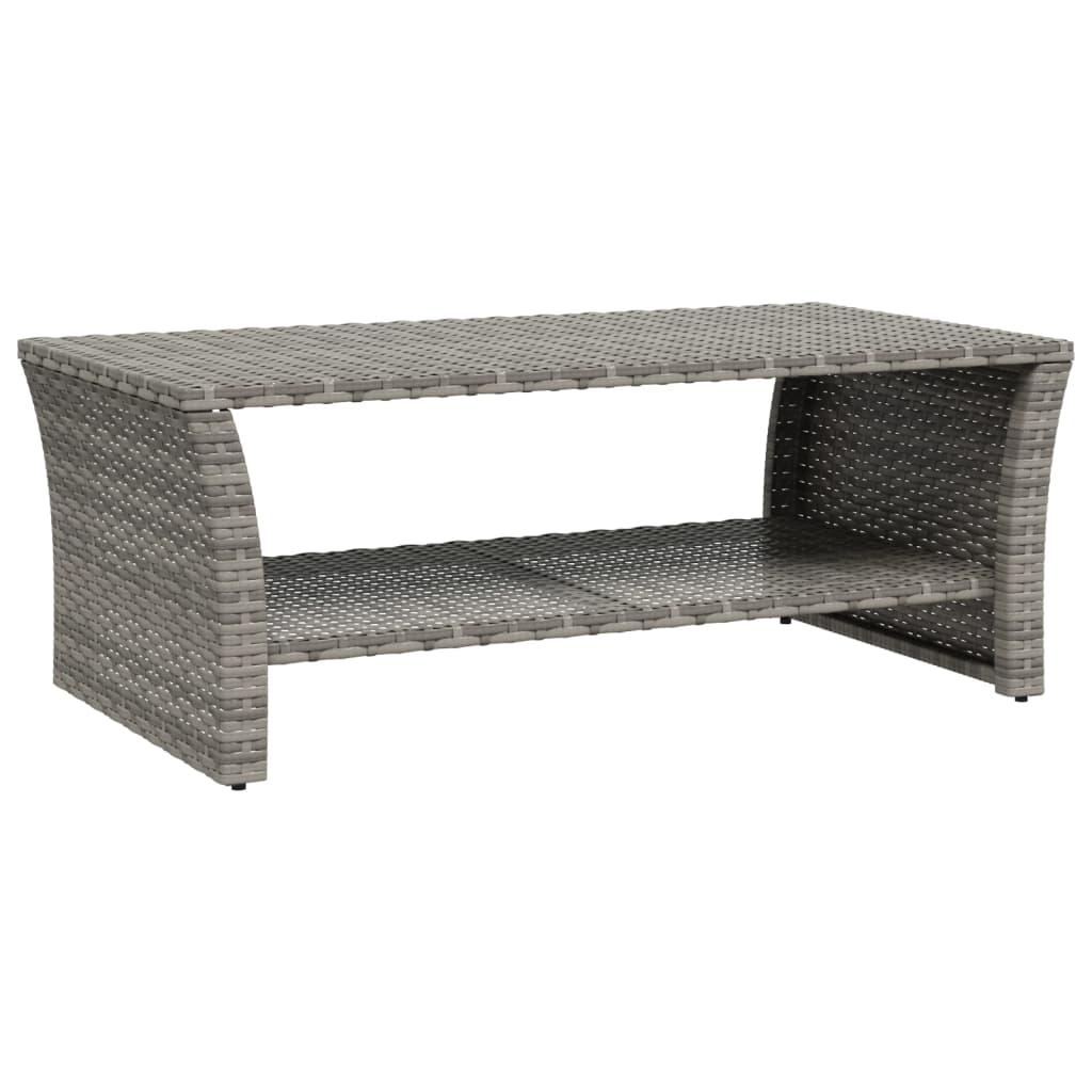 Mesa De Centro Ratán Sintético 100X50X40 Cm