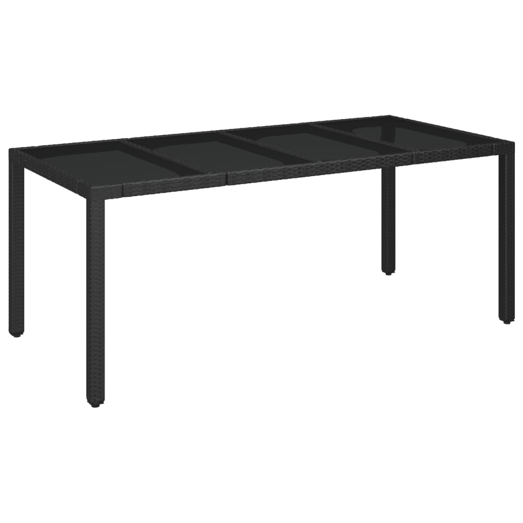 Mesa De Jardín Ratán Pe
